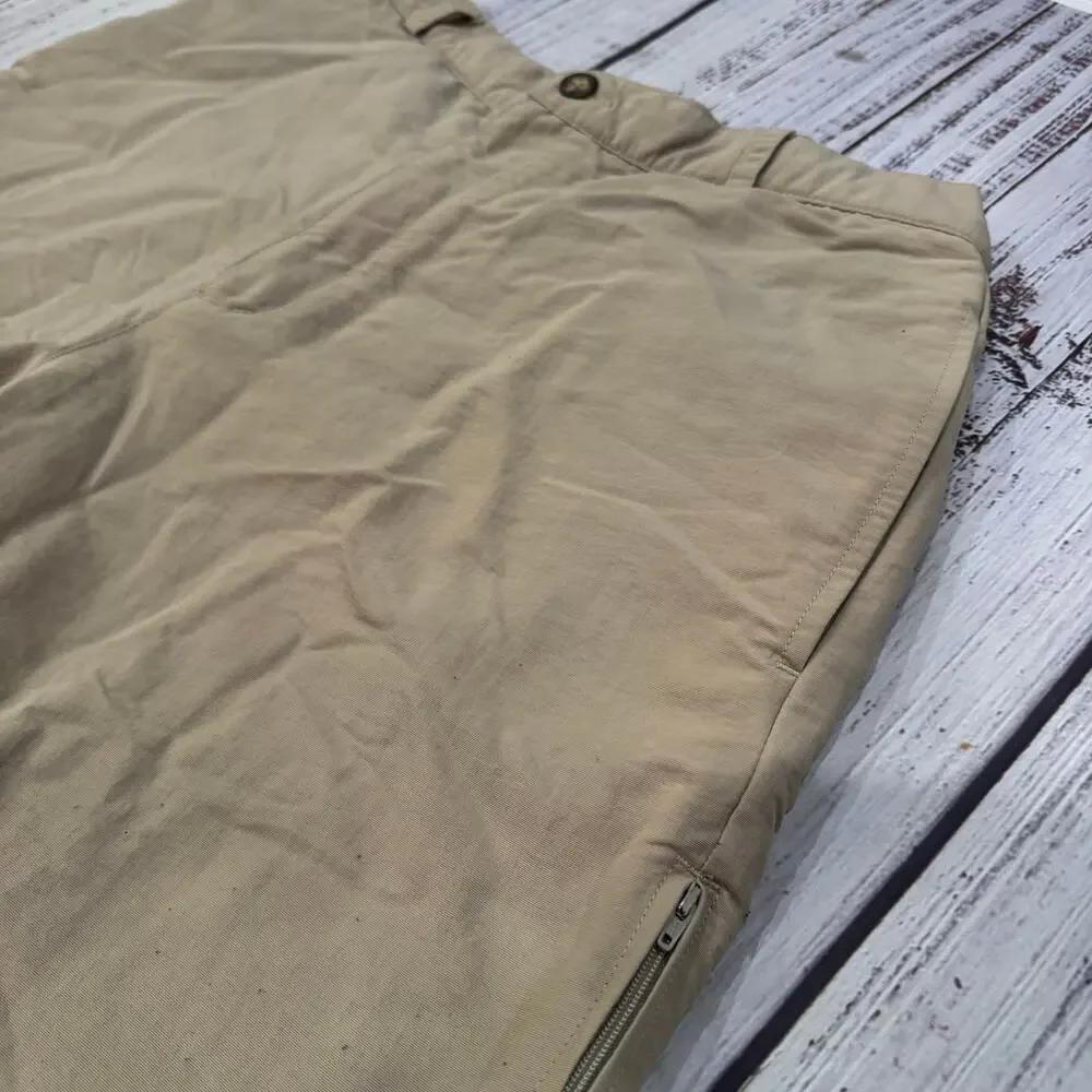 The North Face Fleece Lined Pants Beige Mens 36
